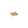 Bartorelli Italian Jewels | ANELLO SPIRALE BEADS IN ORO ROSA E DIAMANTI - VR27074DP (2)