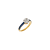 Bartorelli Italian Jewels | ANELLO IN ORO ROSA CON DIAMANTI E ZAFFIRI - VR25999DSBP (1)