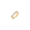 Bartorelli Italian Jewels | ANELLO STELLE IN ORO ROSA E DIAMANTI BIANCHI - VR27298DP (1)