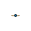 Bartorelli Italian Jewels | ANELLO IN ORO ROSA TOPAZIO BLU LONDON E DIAMANTI BIANCHI - VR27391DTLNP (2)