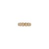 Bartorelli Italian Jewels | ANELLO OCTAGON IN ORO ROSA SATINATO E DIAMANTI BIANCHI - VR27415DPS (2)