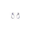 Bartorelli Italian Jewels | ORECCHINI RADICI IN ORO BIANCO CON DIAMANTI E ZAFFIRI - VE27462DSBP (1)