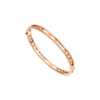 Bulgari | BRACCIALE B.ZERO1 IN ORO ROSA CON LOGO BVLGARI LUNGO LA SPIRALE - BR858669 - BR858669 (1)
