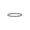 Bartorelli Italian Jewels | BRACCIALE RIGIDO IN ORO NERO E DEMI PAVE' DI DIAMANTI BIANCHI - VB27578DBW (1)