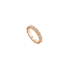Bulgari | ANELLO SERPENTI VIPER IN ORO ROSA CON PAV&Egrave; DI DIAMANTI - AN856980 - AN856980 (1)