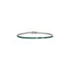 Bartorelli Italian Jewels | BRACCIALE TENNIS IN ORO BIANCO CON SMERALDI E DIAMANTI - 1615203 (1)
