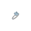 Bartorelli Italian Jewels | ANELLO IN ORO BIANCO CON ACQUAMARINA E DIAMANTI - 35462086 (1)
