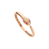 Bulgari | BRACCIALE SERPENTI IN ORO ROSA, RUBELITE E SEMI-PAV&Eacute; DI DIAMANTI - BR857813 - BR857813 (1)