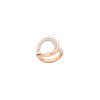 Pomellato | POMELLATO FANTINA - ANELLO FANTINA IN ORO ROSA 18 CARATI E DIAMANTI - A.C009/B9O7 - PAC0090O7WHRDB000 (1)