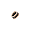 Bulgari | ANELLO B.ZERO1 IN ORO ROSA E CERAMICA NERA - AN855962 - AN855962 (1)