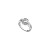 Bulgari | ANELLO BVLGARI BVLGARI IN ORO BIANCO CON PAV&Egrave; DI DIAMANTI - AN854619 - AN854619 (1)