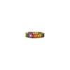 Bartorelli Italian Jewels | ANELLO VERETTA IN ORO ROSA E ZAFFIRI MULTICOLOR - KR1001/MS (2)