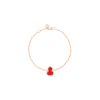Qeelin | BRACCIALE WULU IN ORO ROSA E AGATA ROSSA - WU-030-BL-RGRA - WZB30AJRGRA (1)