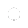 Qeelin | BRACCIALE PETITE WULU IN ORO BIANCO CON PAV&Egrave; DI DIAMANTI -  WU-BR0009B-WGD - WUBPT9AWGDI (1)