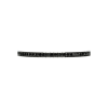 Bartorelli Italian Jewels | Bracciale tennis oro nero e diamanti neri taglio brillante - 20 cm - BR10LPMB/BK (1)