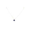 Bartorelli Italian Jewels | COLLANA  IN ORO ROSA CON CUORE IN PAV&Eacute; DI ZAFFIRI BLU - 20175195 (1)
