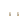 Bartorelli Italian Jewels | ORECCHINI CERCHIO A LOBO IN ORO ROSA CON DIAMANTI - VE22481DP (1)