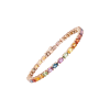 Bartorelli Italian Jewels | BRACCIALE IN ORO ROSA E ZAFFIRI MULTICOLOR - AB1660 (1)