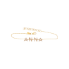 Bartorelli Italian Jewels | Bracciale in oro rosa 18 carati e diamanti bianchi taglio brillante - FB1793-4R001 (1)