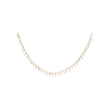Bartorelli Italian Jewels | COLLANA IN ORO ROSA CON DIAMANTI PENDENTI - C.2990 (1)