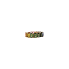 Bartorelli Italian Jewels | ANELLO VERETTA RAINBOW IN ORO ROSA CON ZAFFIRI MULTICOLOR - AR2374/MCS (2)