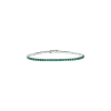 Bartorelli Italian Jewels | BRACCIALE TENNIS IN ORO BIANCO E SMERALDI - 329-L1051-D-SM (1)
