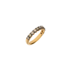 Bartorelli Italian Jewels | ANELLO VERETTA A MEZZO GIRO IN ORO ROSA CON DIAMANTI BROWN - FA1116R002N (1)