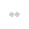 Bulgari | ORECCHINI FIOREVER IN ORO BIANCO E DIAMANTI - OR858170 - OR858170 (1)