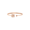 Bulgari | BRACCIALE FIOREVER IN ORO ROSA E DIAMANTI - BR858672 - BR858672 (2)