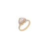 Bartorelli Italian Jewels | ANELLO TIPO SOLITARIO FORMA CUORE IN ORO ROSA E DIAMANTI BIANCHI - VR253472DPS (1)
