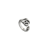 Gucci | ANELLO GUCCI GG MARMONT DOPPIA GG IN ARGENTO - YBC627760001 - YBC627760001 (1)