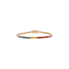Bartorelli Italian Jewels | BRACCIALE TENNIS IN ORO ROSA CON ZAFFIRI MULTICOLOR - AB2086/MCS (1)