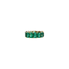 Bartorelli Italian Jewels | ANELLO VERETTA IN ORO ROSA CON SMERALDI - VR28726EM14P (2)