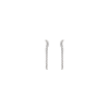 Bartorelli Italian Jewels | ORECCHINI PENDENTI CASCATA DI CUORICINI IN ORO BIANCO E DIAMANTI - 159-C262 (1)