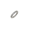 Bartorelli Italian Jewels | ANELLO VERETTA IN ORO BIANCO E DIAMANTI - 276-15041-30 (1)