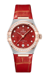 Omega | CONSTELLATION 29 MM, ACCIAIO-ORO SEDNA&trade; SU PELLE - 131.28.29.20.99.002 (1)