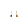 Bartorelli Italian Jewels | ORECCHINI MONACHELLA IN ORO ROSA CON DIAMANTI BIANCHI E DIAMANTI BROWN - 372-3573-DB (1)