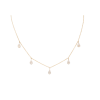 Bartorelli Italian Jewels | Collana charms in oro rosa e diamanti bianchi - C054/12 (1)