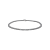 Bartorelli Italian Jewels | Bracciale tennis in oro bianco 18 carati e diamanti bianchi taglio brillante - C0BR421 (1)