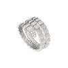 Bulgari | BRACCIALE SERPENTI VIPER IN ORO BIANCO FULL PAV&Eacute; DI DIAMANTI - 356880 (1)