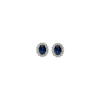 Bartorelli Italian Jewels | ORECCHINI A LOBO IN ORO BIANCO CON ZAFFIRI BLU E DIAMANTI - 326-CONT-BO (1)