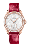 Omega | SEAMASTER AQUA TERRA 150M 38 MM, ORO SEDNA&trade; SU PELLE - 220.58.38.20.55.002 (1)