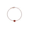Chopard | CHOPARD - BRACCIALE MY HAPPY HEARTS IN ORO ROSA ETICO, CORNIOLA - 85A086-5081 - 85A086 (1)