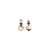 Vhernier | ORECCHINI TROTTOLA IN ORO ROSA E TITANIO NERO - T00749B0100 (1)