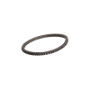 Mano | J . | BRACCIALE TENNIS UOMO ELASTICA IN TITANIO SABBIATO E DIAMANTI BLACK - TENBRTBBR3PT - TENBRTBBR3PT (1)
