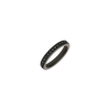 Mano | J . | ANELLO UOMO SOLITARI A FASCIA PIATTA IN TITANIO E UNA FILA DI DIAMANTI BLACK - SOLANTBFAPAVE1F3PT - SOLANTBFAPAVE1F3PT (1)