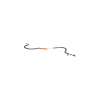 Mano | J . | BRACCIALE UOMO CATENA GROUMETTE IN TITANIO CON BARRETTA IN ORO ROSSO LISCIA E DIAMANTE BLACK - MINBRTRGBARLK - MINBRTRGBARLK (1)