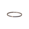 Mano | J . | BRACCIALE UOMO LOOP IN TITANIO, ORO ROSSO, ZAFFIRI BLU E UN DIAMANTE BLACK - SPRBRT13ZARGBR - SPRBRT13ZARGBR (1)