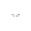 Vhernier | ORECCHINI ALADINO IN ORO ROSA 18K, MADREPERLA BIANCA E CRISTALLO DI ROCCA - 0N1506B0203 (1)