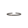 Mano | J . | BRACCIALE UOMO LOOP IN TITANIO, ORO ROSSO, DIAMANTI BLACK - SPRBRT13BRGBR - SPRBRT13BRGBR (1)